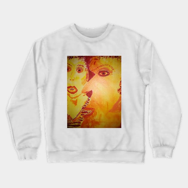 Say what Crewneck Sweatshirt by Lizchapman